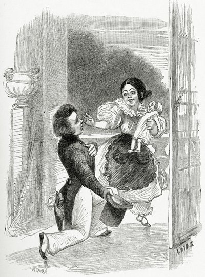 Illustration from Toute la Lyre, 19th Century by Adolphe Leon Willette